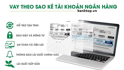 Vay theo sao kê tài khoản Ngân hàng