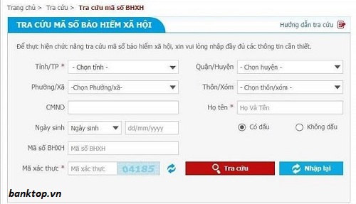 Cách tra cứu BHXH Bình Dương