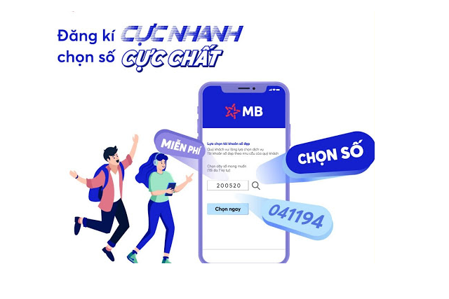 Hướng dẫn tạo số tài khoản tứ quý MB Bank hoàn toàn miễn phí