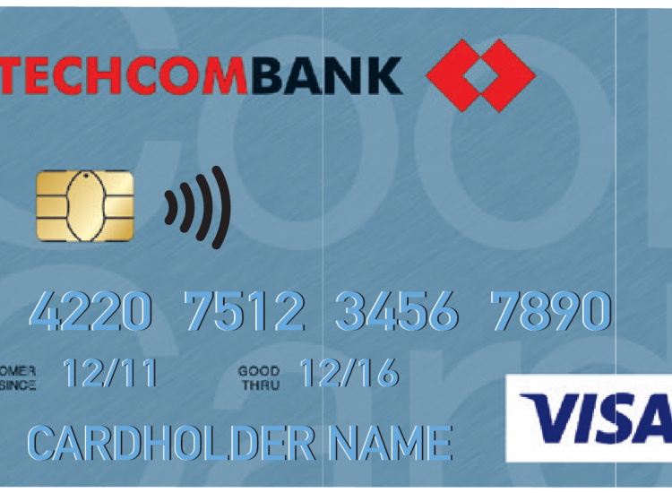 Thẻ tín dụng Techcombank Visa Classic