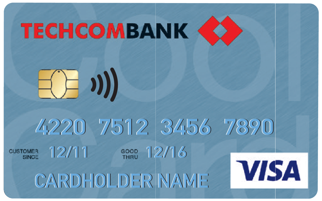 Thẻ tín dụng Techcombank Visa Classic