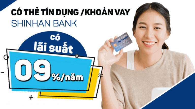 Sử dụng thẻ tín dụng Shinhan Bank có những ưu điểm gì?