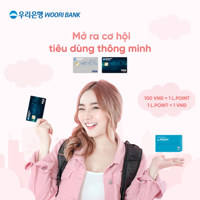 Dịch vụ thẻ của Woori Bank Việt Nam