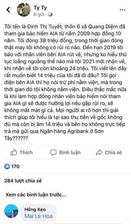 Phân tích trường hợp cụ thể khách hàng cho rằng Bảo hiểm AIA lừa đảo