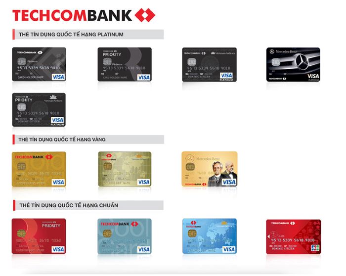 Dễ dàng làm thẻ ATM Techcombank online