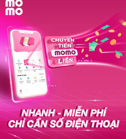 Chuyển tiền bằng Ví điện tử Momo miễn phí