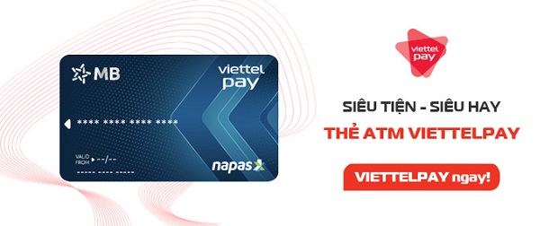 Thẻ ATM của ViettelPay