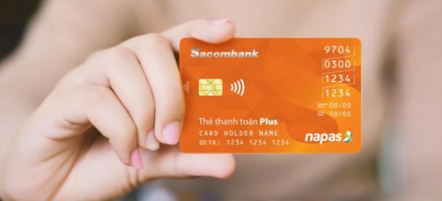 Thẻ ATM ngân hàng Sacombank