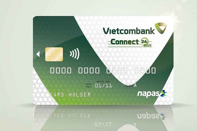 Thẻ ATM của ngân hàng Vietcombank