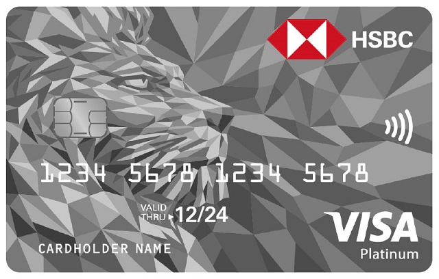 HSBC Visa Bạch kim