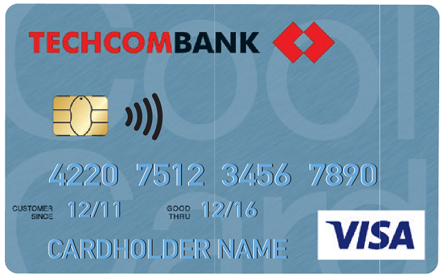 Thẻ tín dụng Techcombank Visa