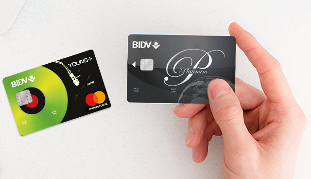 Thẻ tín dụng BIDV Mastercard Platinum, Visa Platinum