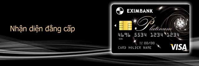 Thẻ tín dụng Eximbank Visa Platinum