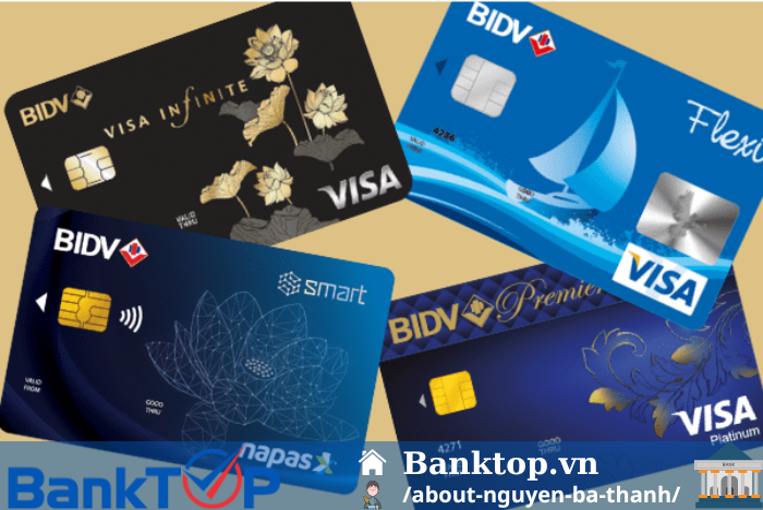 Phân loại thẻ tín dụng BIDV
