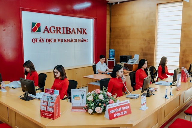 Phòng giao dịch ngân hàng Agribank