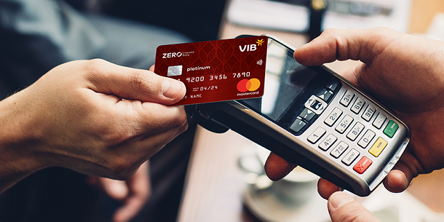 Rút tiền thẻ tín dụng VIB bằng máy POS