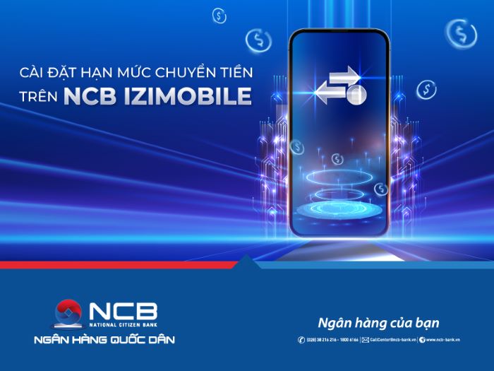 Ứng dụng chuyển tiền nhanh NCB Bank