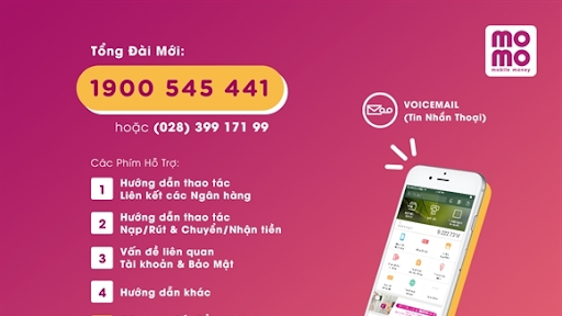 Liên hệ ngay với hotline của Momo để được khóa tài khoản cấp tốc