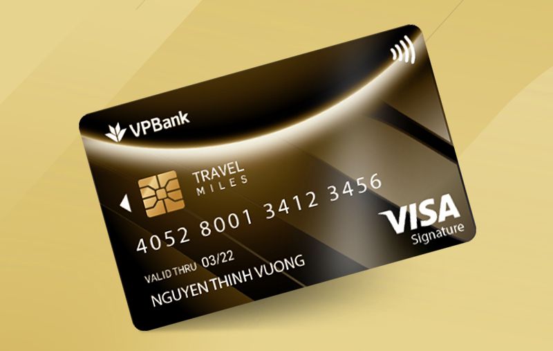 Thẻ Visa Signature ngân hàng VPBank