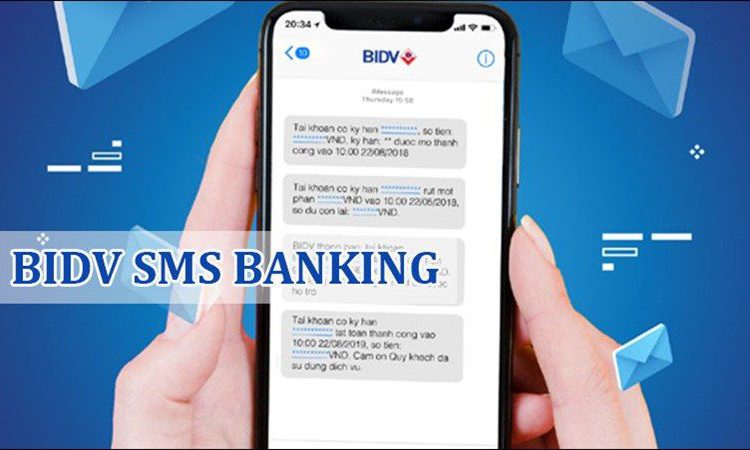 Huỷ SMS Banking Ngân hàng BIDV