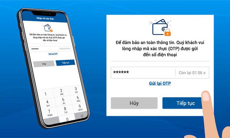 Đổi OTP ngân hàng Sacombank