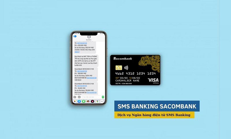 Tìm hiểu về dịch vụ SMS Banking Sacombank 