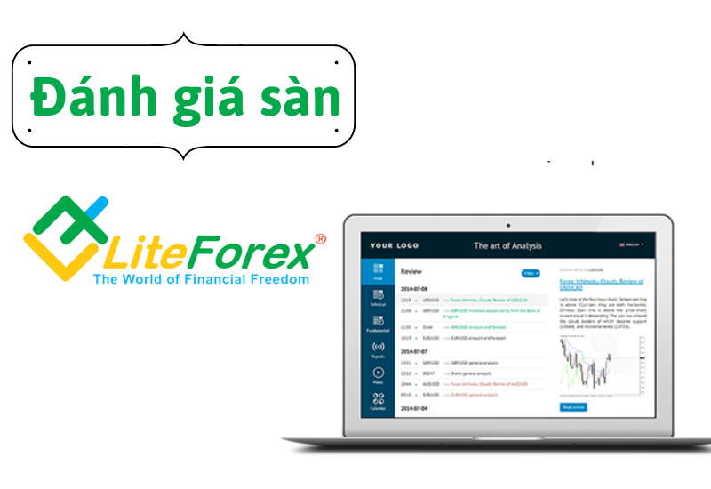 Nền tảng giao dịch của sàn LiteForex 