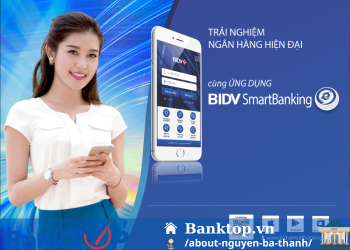 CSKH BIDV qua ứng dụng Smart Banking BIDV
