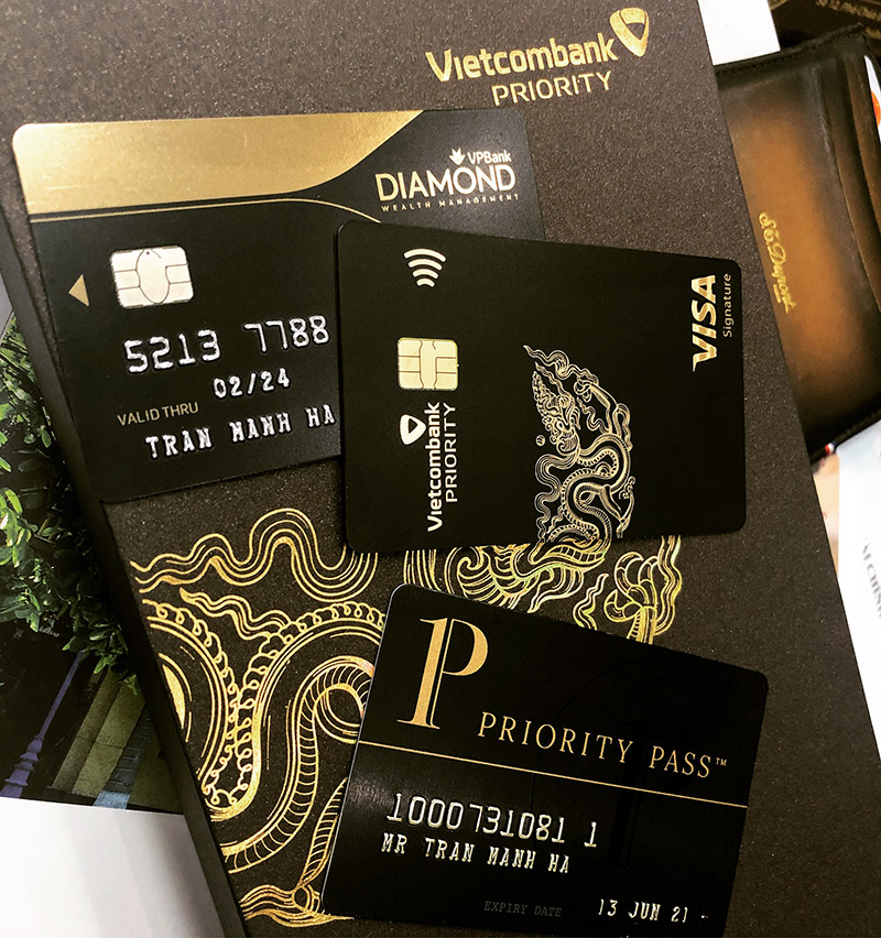 Những đặc quyền khi hữu thẻ VIP VietcomBank Priority