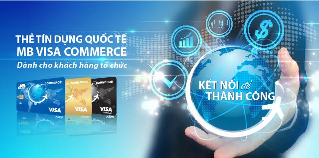 Thẻ tín dụng doanh nghiệp MB Visa Commerce