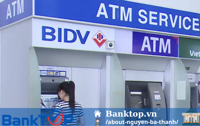 Kích hoạt thẻ ATM BIDV tại máy ATM