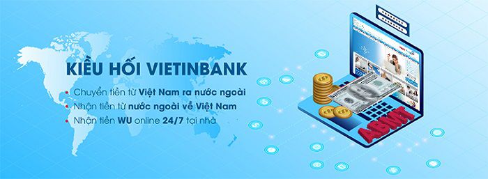 Nhận tiền từ nước ngoài qua thẻ ATM Vietinbank