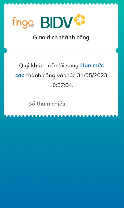 Giao dịch thành công