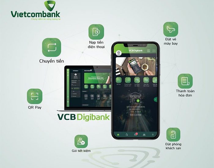 Các hình thức chuyển tiền Vietcombank qua điện thoại, máy tính