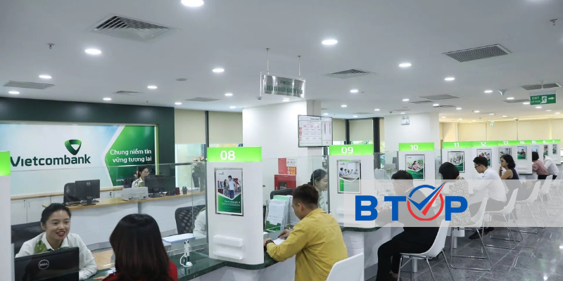 Mở thẻ tín dụng Vietcombank tại quầy giao dịch